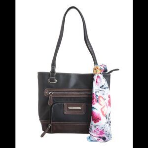 Stone Mountain real leather Plug In Pebble Peyton Tote
